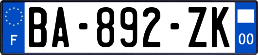 BA-892-ZK