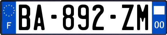 BA-892-ZM