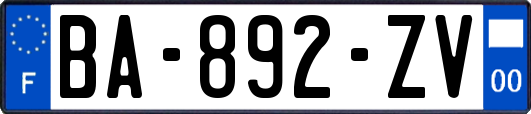 BA-892-ZV