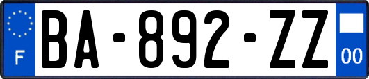 BA-892-ZZ