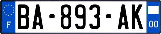 BA-893-AK