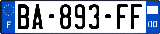 BA-893-FF