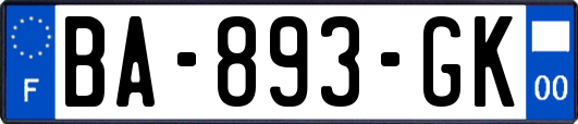 BA-893-GK
