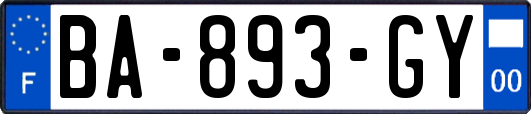 BA-893-GY