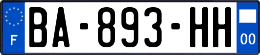 BA-893-HH