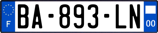 BA-893-LN