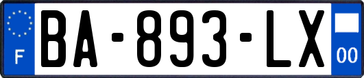 BA-893-LX