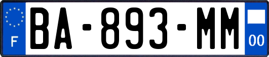 BA-893-MM