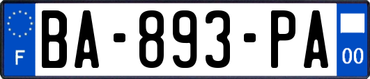 BA-893-PA