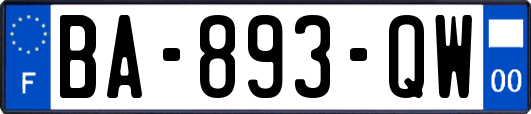 BA-893-QW