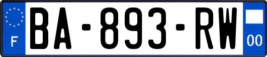 BA-893-RW