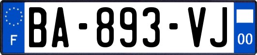 BA-893-VJ