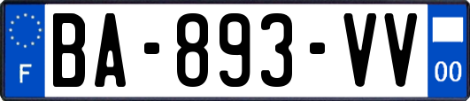 BA-893-VV