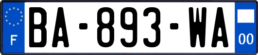 BA-893-WA
