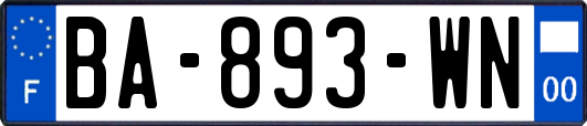 BA-893-WN