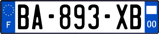 BA-893-XB