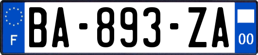 BA-893-ZA