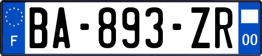 BA-893-ZR