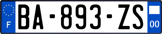 BA-893-ZS