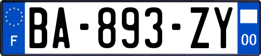 BA-893-ZY