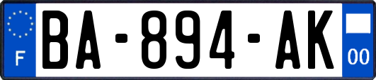 BA-894-AK