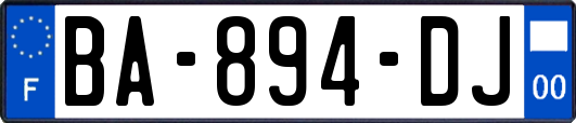 BA-894-DJ