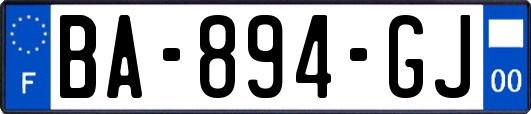 BA-894-GJ