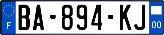 BA-894-KJ