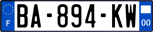 BA-894-KW