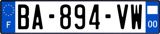 BA-894-VW