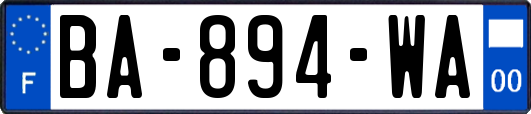 BA-894-WA