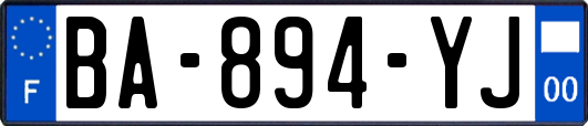 BA-894-YJ