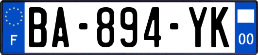 BA-894-YK