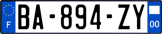 BA-894-ZY