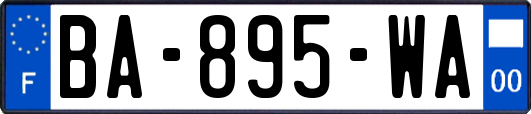 BA-895-WA