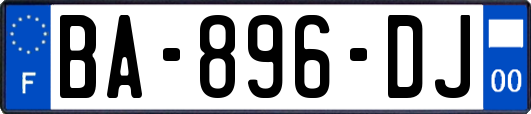 BA-896-DJ