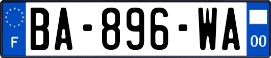 BA-896-WA
