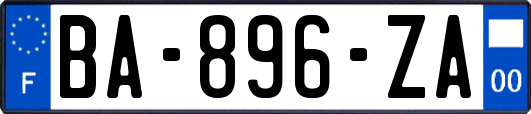 BA-896-ZA