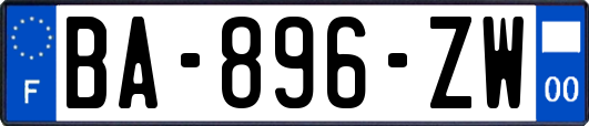 BA-896-ZW