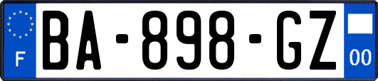 BA-898-GZ