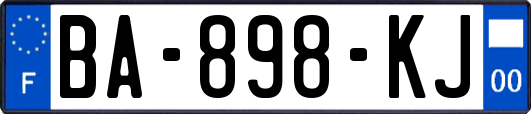 BA-898-KJ