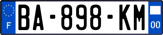 BA-898-KM