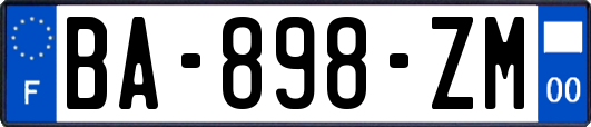 BA-898-ZM