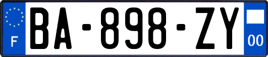 BA-898-ZY