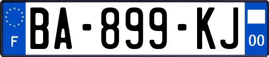 BA-899-KJ
