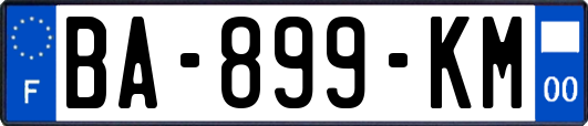 BA-899-KM