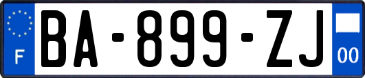 BA-899-ZJ