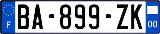 BA-899-ZK