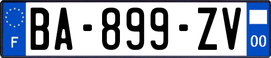 BA-899-ZV