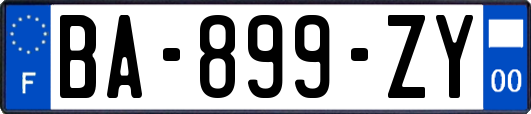 BA-899-ZY